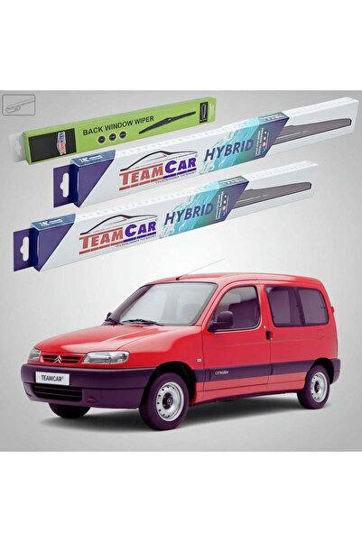 TEAMCAR Wipers Citroën Berlingo Gen I (M49/M59) MPV 2-Door 1996-2008 | Front ...