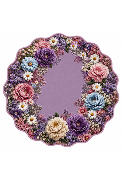 Rugs Modern Halı SDT Karışık Desenli Modern Dokuma Taban Dekoratif Halı sdt25...