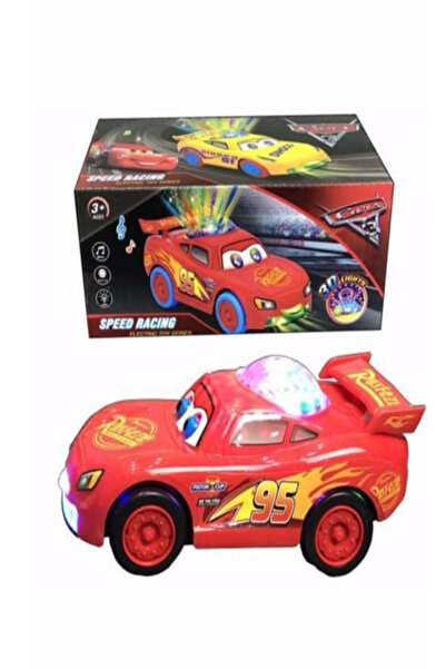 Ztoys Cars Şimşek Mcqueen Dısco Işıklı Pilli Sesli Full Fonksiyon Araba