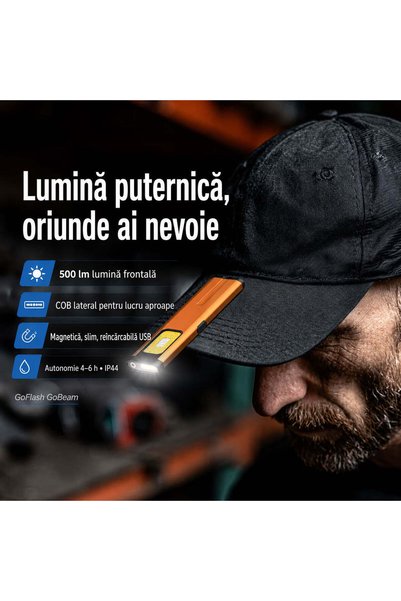 Niru Lanternă LED reîncărcabilă GoFlash