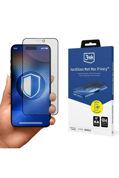 3MK Σκληρό Γυαλί Ματ Μέγιστης Ιδιωτικότητας iPhone 14 Pro Max