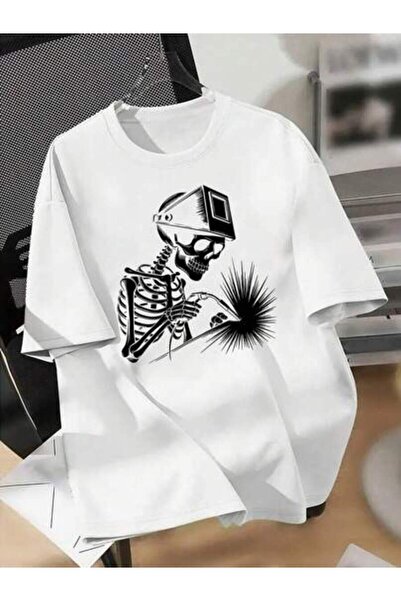 LİNA06 Graffiti Letter Print Short-Sleeve T-Shirt - Stylish Design Sense Stre...