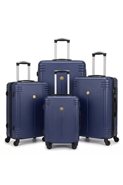 Dubai Power 4-Piece ABS Hard Shell Luggage Set for Family, 20/24/28/32 Inch, ...