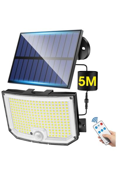 STARSTAR Outdoor Solar Light, 238 LEDs, 2000 lumens, Motion Sensor, 3 Modes &...