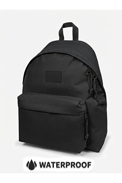 Tech&bello accessories Unisex Black Waterproof Daily Backpack with Laptop Com...
