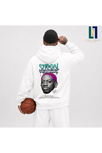 Grafftee Clothing Dennis Rodman Custom Design Cotton Sweatshirt Wear the Lege...