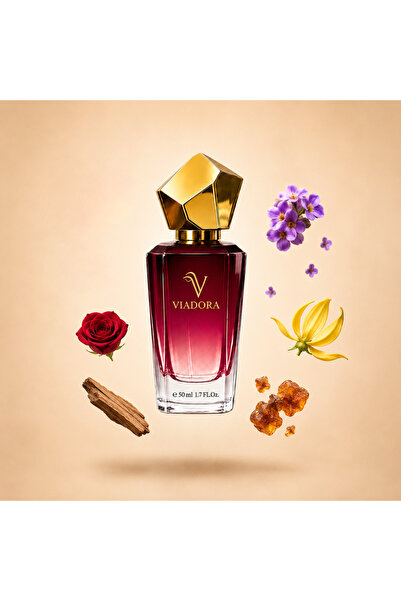 ViaDora S118 Ylang-Ylang ve Mür Kadın Parfümü - 50 ml Eau De Parfum