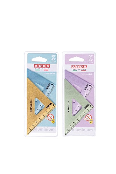 Arda Set 2 echere, aluminiu, 45 °   SI 60 °   12 cm, Rezistent la îngheț și p...