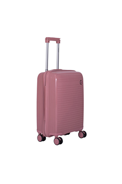 CASLON Troler Cabină 55 cm, Polipropilenă, 4 Roți Duble 360°, Lacăt TSA, Exte...