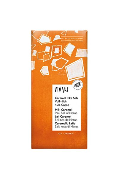 Vivani Ciocolata cu caramel sarat si zahar din flori de cocos,