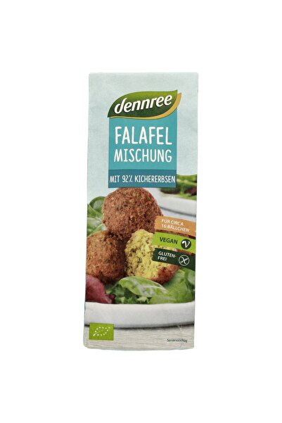 Dennree Amestec pentru falafel, organic, fără gluten, 160g