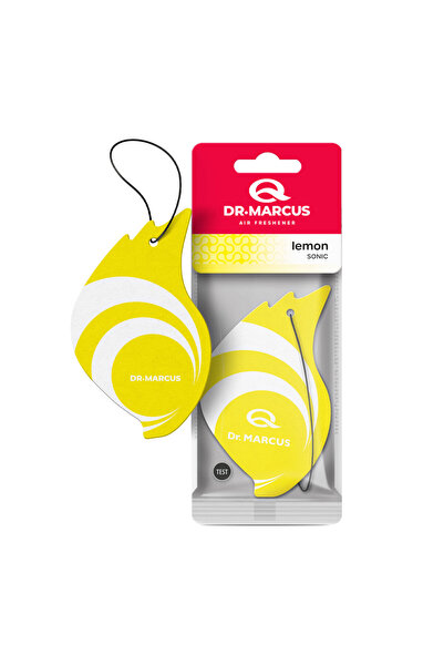 Alista Home Odorizant auto Dr. Marcus SONIC Lemon, aromă de lămâie, până la 4...