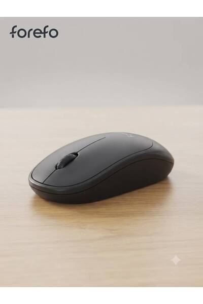 TEKNOTİMER Slim Usb 2.4ghz Kablosuz Mouse Wireless Mouse Siyah Renk