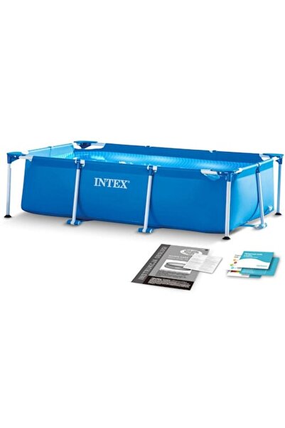 Intex Piscină cu cadru, fabricată din material PVC durabil cu 3 straturi, cap...