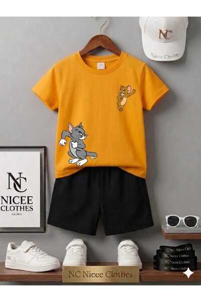 Leto Lykia Summer Children's T-Shirt Shorts Unisex (Printed with Fragile Tom ...