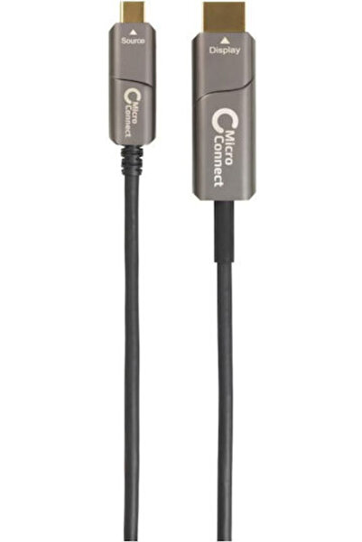 MicroConnect Καλώδιο HDMI Αρσενικό - USB-C Αρσενικό 10μ Μαύρο Κωδικός: USB3.1...