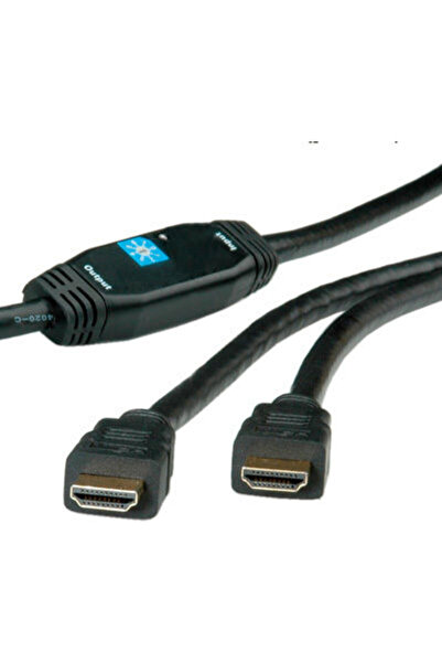 Roline Καλώδιο HDMI Αρσενικό σε Αρσενικό 30μ Μαύρο Κωδικός: 14.01.3465