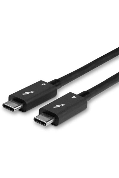 LİNDY Καλώδιο Thunderbolt 4 Μαύρο 1μ (31120)