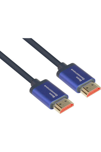 Good Connections HDMI 2.1 Υπερυψηλής Ταχύτητας 48Gbps 4K 120Hz HDR VRR Καλώδι...