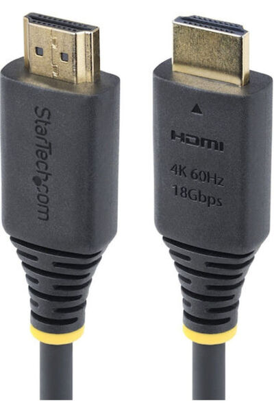 startech Καλώδιο HDMI Αρσενικό σε Αρσενικό 2,4μ Μαύρο