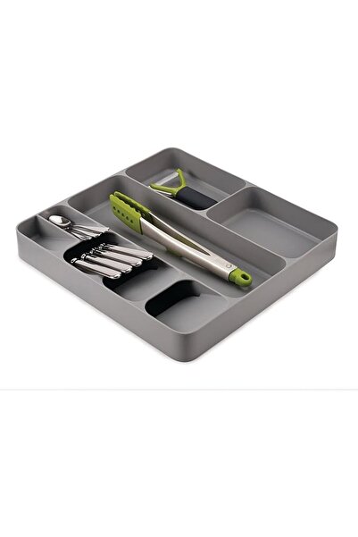 Joseph Joseph DrawerStore Compact Utensil Organizer For Kitchen Drawer Silver...