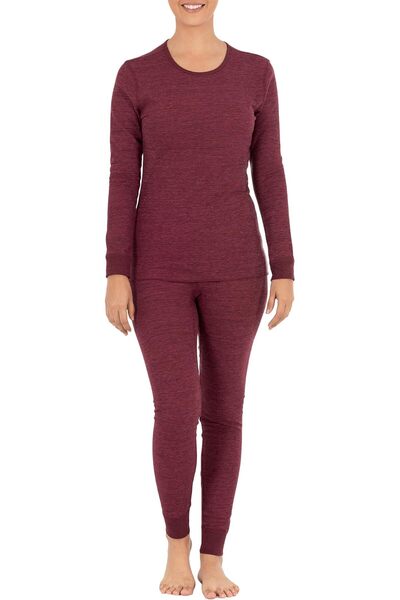 Fruit of the loom Women's Micro Waffle Premium Thermal Set