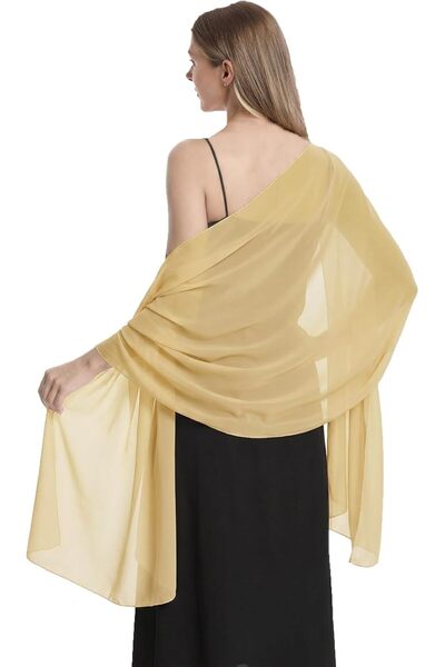 GENERAL womens Chiffon-shawl001 Classic