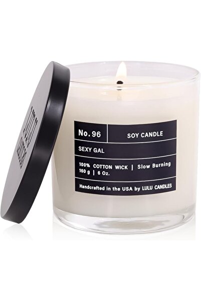 Lulu Candles | Sandalwood Rose | Proudly Made in The USA | Highly Scented & L...