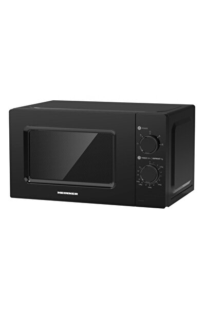 Heinner HMW-MD20MBK 20L 700W Cuptor cu microunde cu comenzi mecanice, Negru