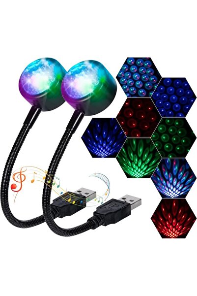 GENERAL LuxLumin Car Roof Lights, USB Star Projector Night Light, Adjustable ...