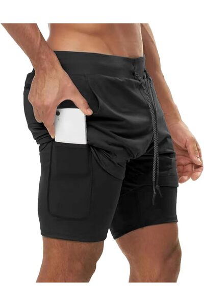 Dress Cici Gym Shorts for Men, Men's Activewear Running Shorts, Drawstring Gy...