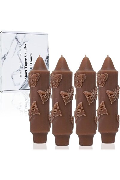 GENERAL Pink Spiral Taper Dinner Candles Conical Stick Candles Wax Unscented ...