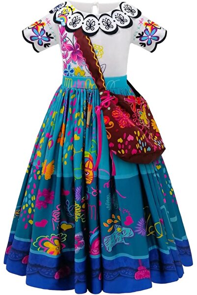Yalla babY Yellow Princess Dress Costume for Girls Kids Dress Up with Free Ac...