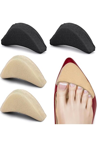 WLLHYF 2 Pairs Soft Sponge Adjustable Shoe Filler， Big Toe Plug Foot Brace Sh...