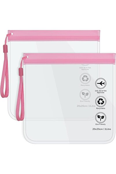 GENERAL Clear Travel Toiletry Bag - Airport Security Liquids Bags, Airport Li...