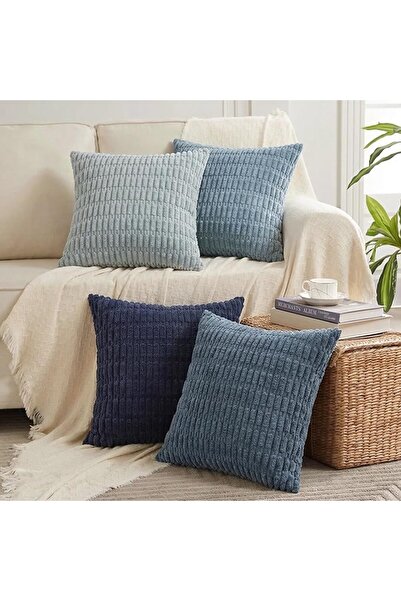 Fancy Homi 4 Packs Boho Fall Decorative Throw Pillow Covers 18x18 Inch for Li...