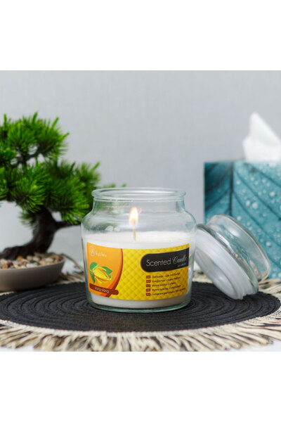 Alista Home Lumânare parfumată în borcan cu capac, Ylang Ylang, 310 g