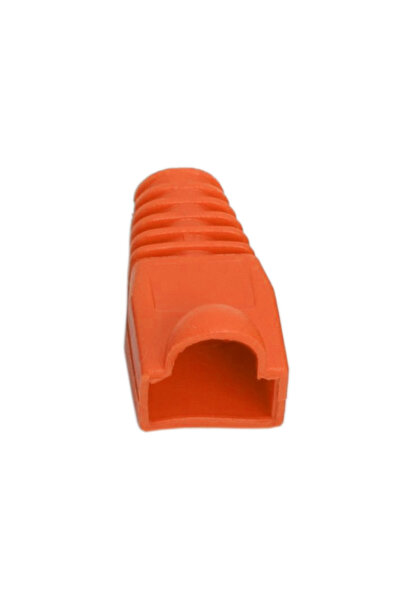 Alista Home Protecție anti-rupere RJ45 8P8C pentru conector modular, Portocaliu