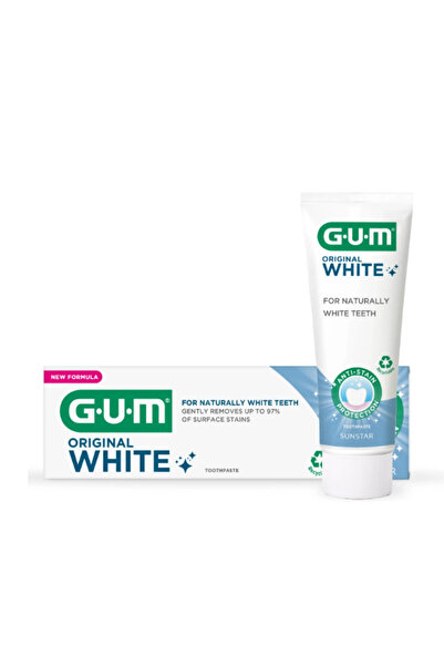 GUM معجون أسنان مبيض أصلي 75 مل