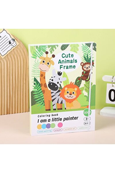 Cuppy Box كتاب تلوين الحيوانات اللطيفة |   كتاب تلوين الحيوانات وأنشطة إبداعي...