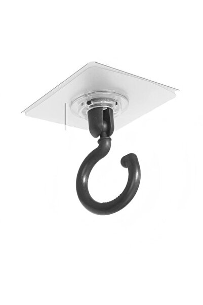 Morvena Picks 4 cârlige din plastic - 7 x 7 x 8,5 cm - cârlige pivotante pent...