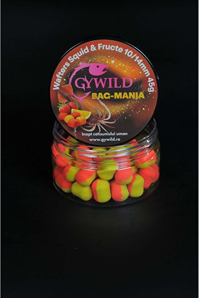 Gywild Wafters Bag-Mania Calamar și Fructe 10-14 mm
