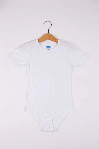 Mariposa Secret Girl's Half Sleeve Snap Fastener Badi 2536