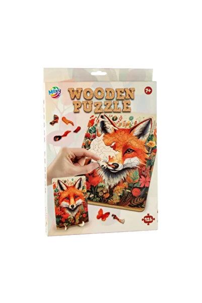 MC Micostore Wooden puzzle Fox 130 pieces Grafix