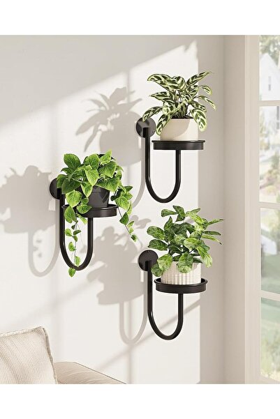 Bamworld Plant Stand Indoor Wall Decor Metal Plant Hanger Indoor Hanging Plan...