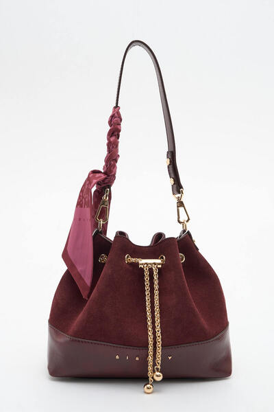 Sisley KADIN KOL ÇANTASI BORDO SLY534