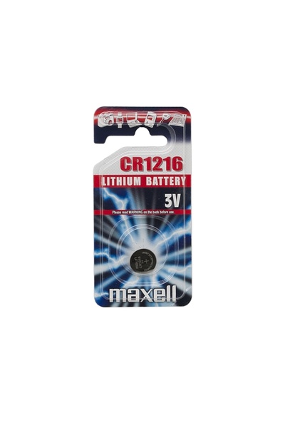 Alista Home CR1216 3V lithium battery, 1 pc, button battery, for watch /remot...