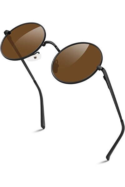Rimerakea Polarized Round Sunglasses for Women UV400 Protection | Anti Glare ...