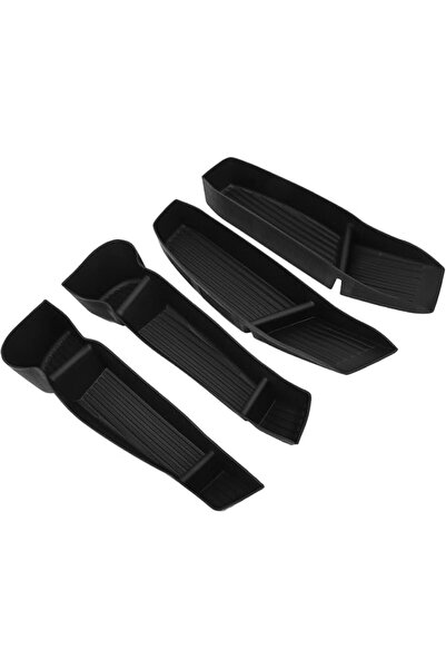 GENERAL 4PCS Door Side Storage Box Interior Organizer Car Door Side Storage B...