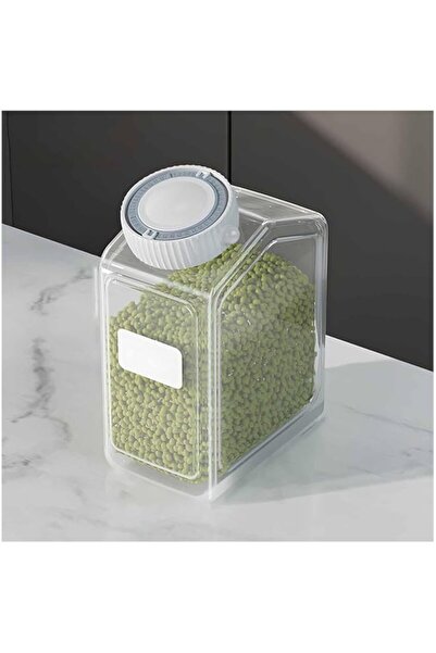 Generic spring Cereal Storage Container, Airtight and Moisture-Proof Kitchen ...